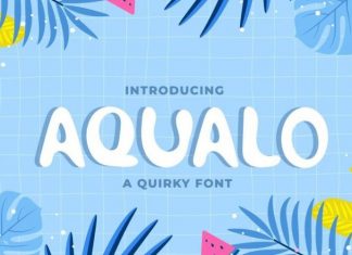 Aqualo Font