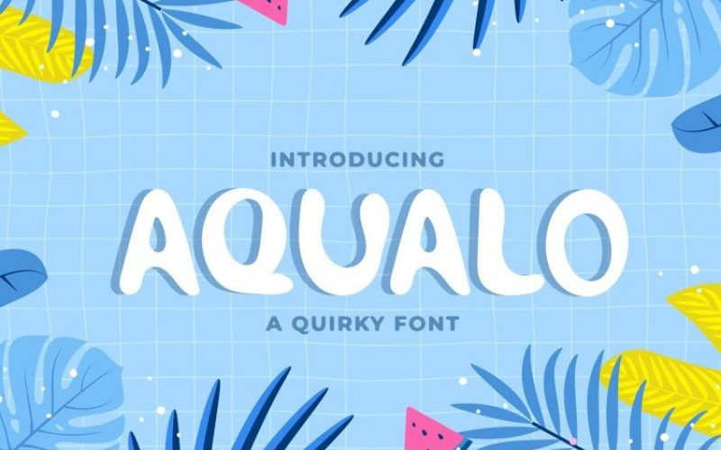 Aqualo Font