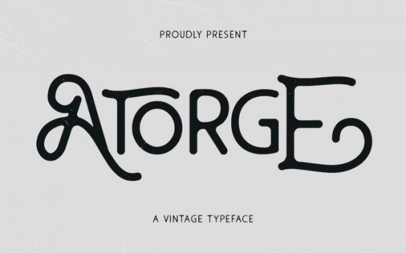 Atorge Font