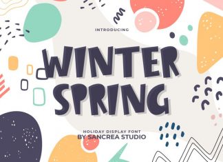 Winter Spring Font