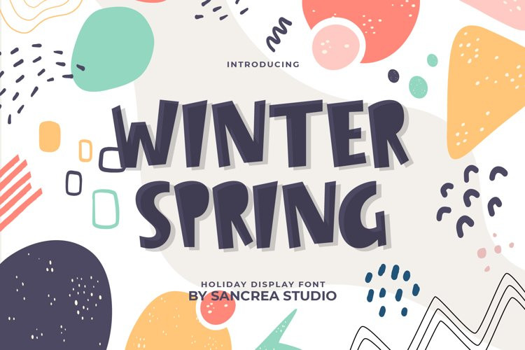 Winter Spring Font