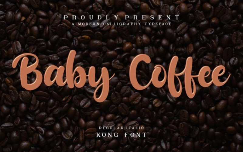 Baby Coffee Font