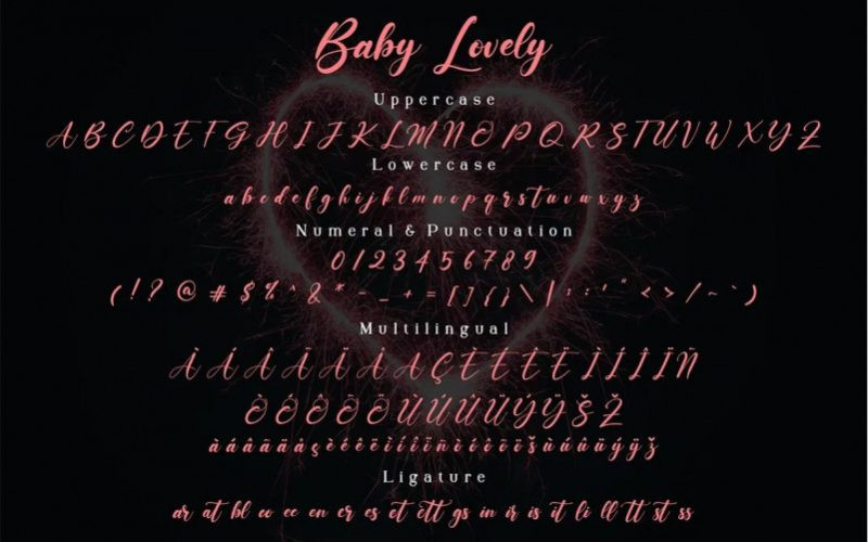 Baby Lovely Font