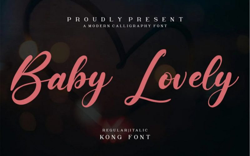 Baby Lovely Font