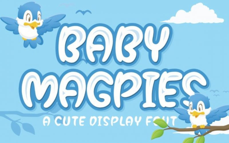 Baby Magpies Font