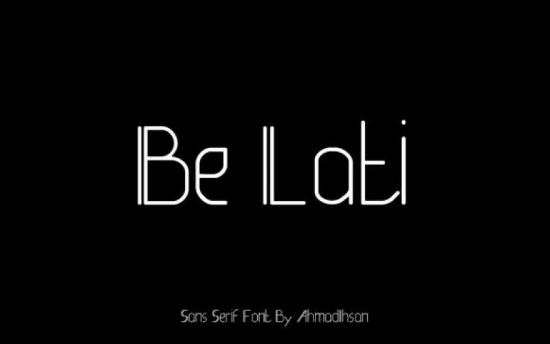 Be Lati Font