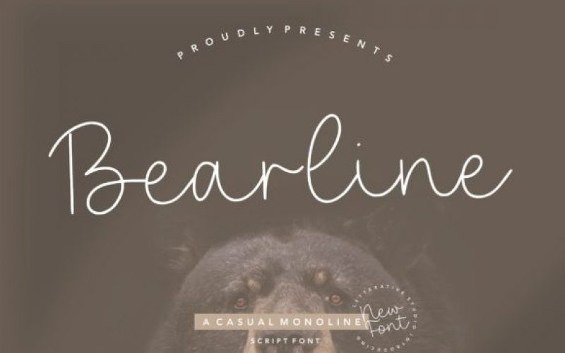 Bearline Font