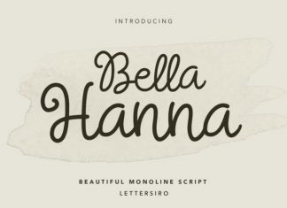 Bella Hanna Font