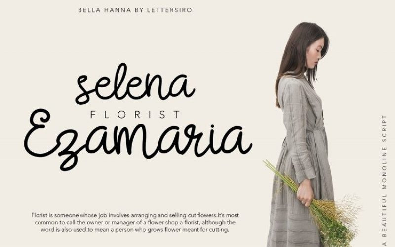 Bella Hanna Font