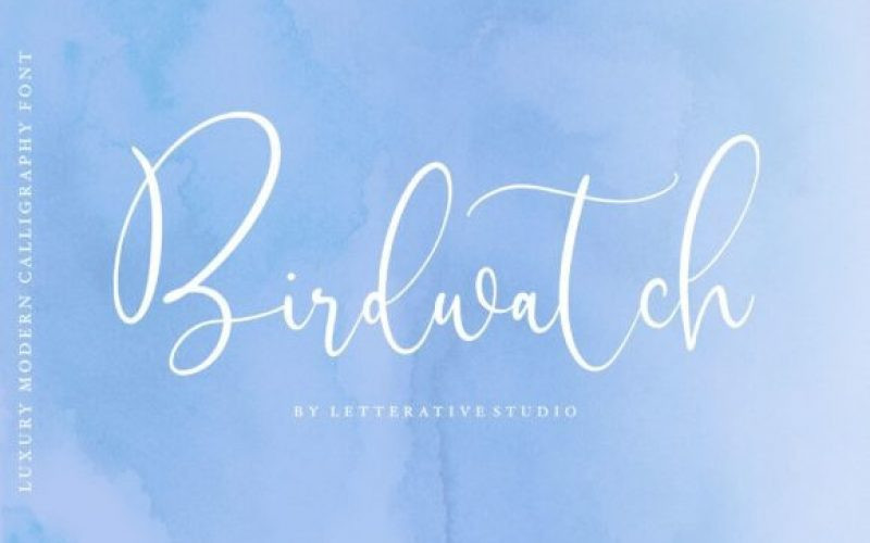 Birdwatch Font