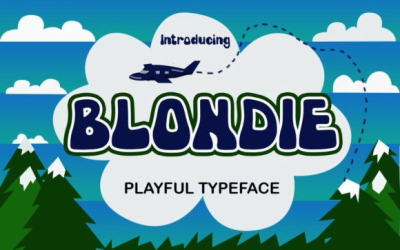 Blondie Font