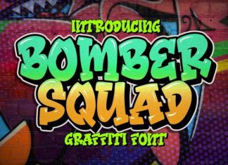 Bomber Squad Font
