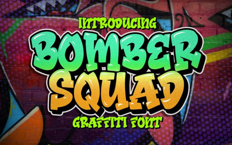 Bomber Squad Font