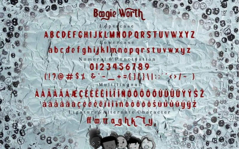 Boogie Worth Font