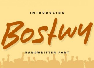 Bostwy Font