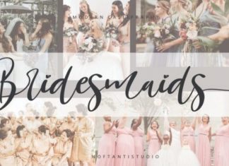 Bridesmaids Font