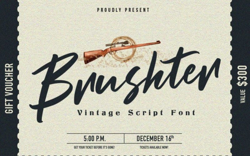 Brushter Font