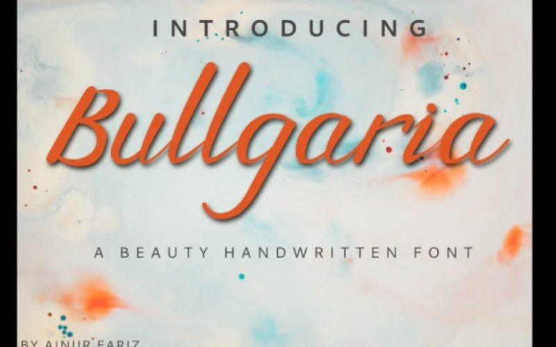 Bullgaria Font