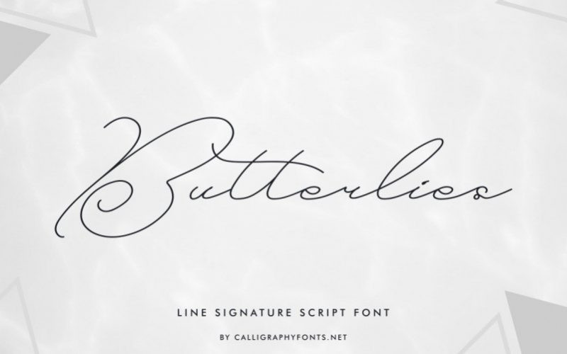 Butterlies Font