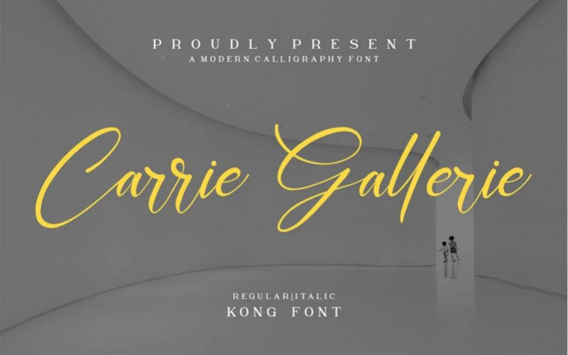 Carrie Gallerie Font