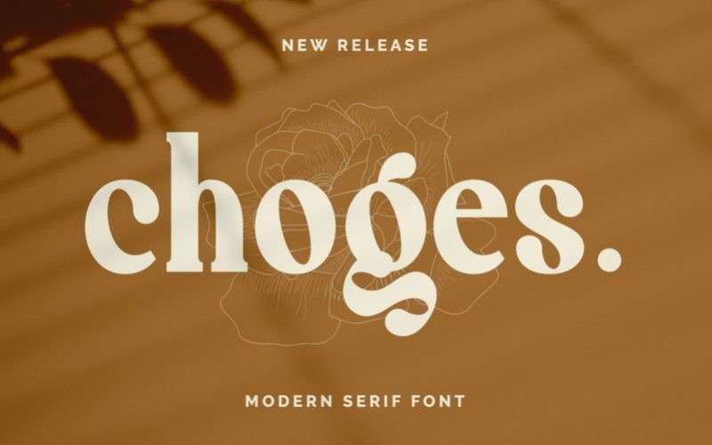 Choges Font