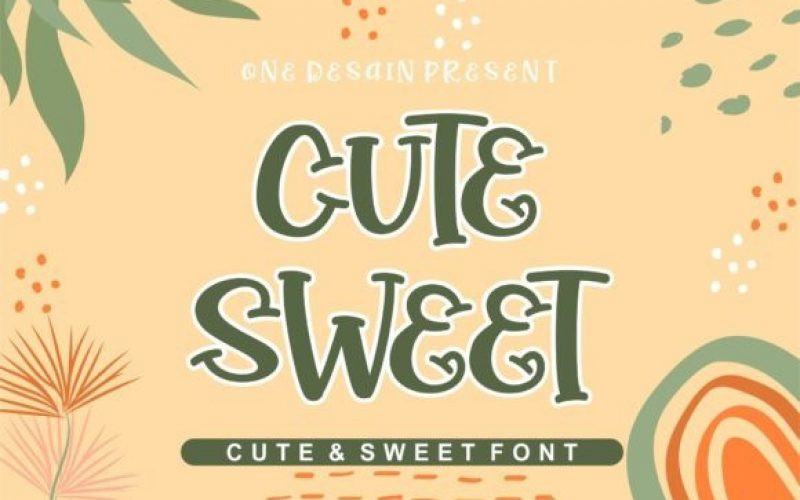 Cute Sweet Font