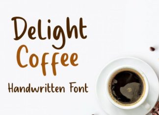 Delight Coffee Font