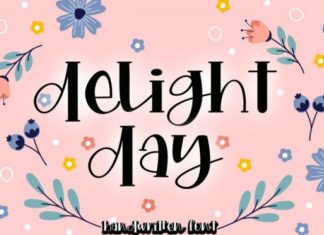 Delight Day Font