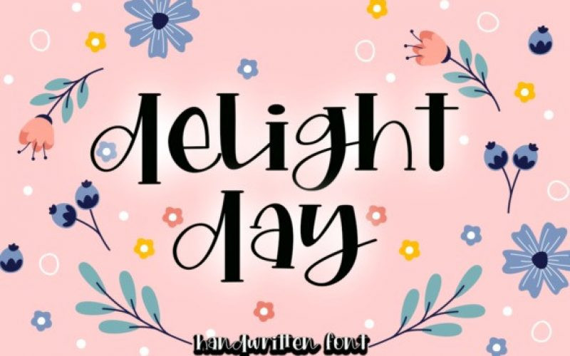 Delight Day Font