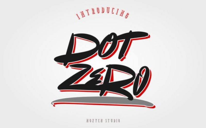 Dot Zero Font