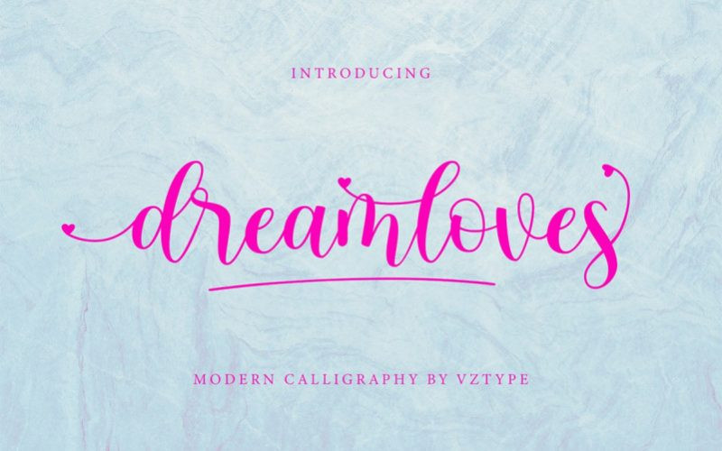 Dreamloves Font