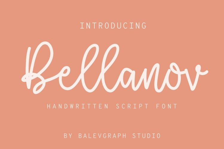 Bellanov Font