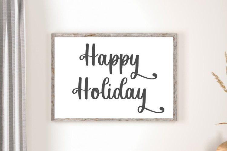 Sweet Holiday Font