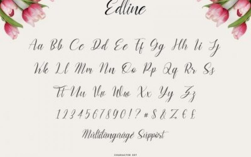 Edline Font