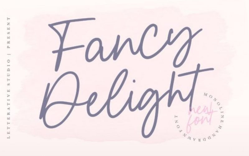 Fancy Delight Font