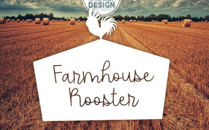 Farmhouse Rooster Font