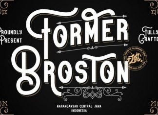 Former Broston Font