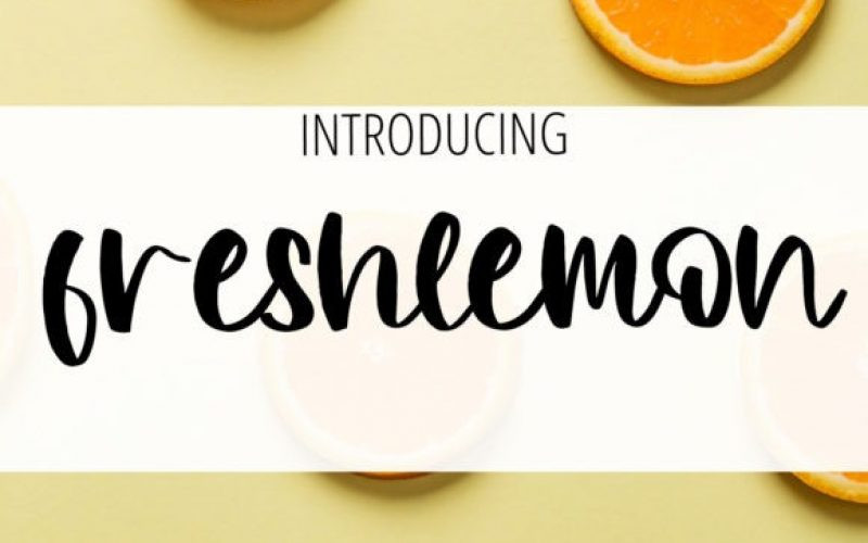 Freshlemon Font