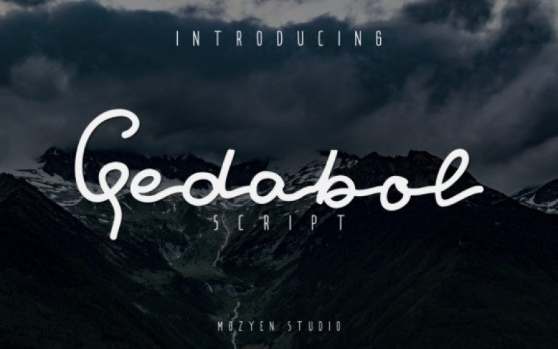 Gedabol Font