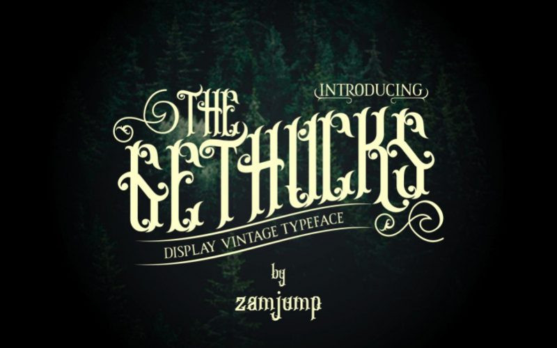 Gethucks Font