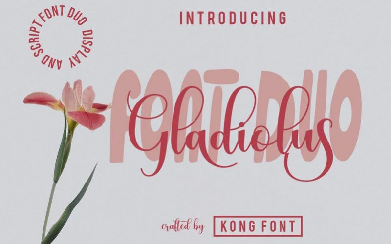 Gladiolus Font