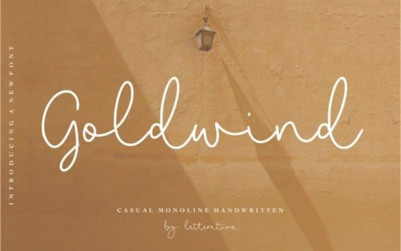 Goldwind Font