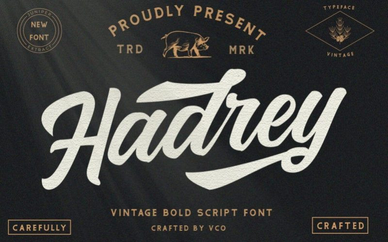 Hadrey Font