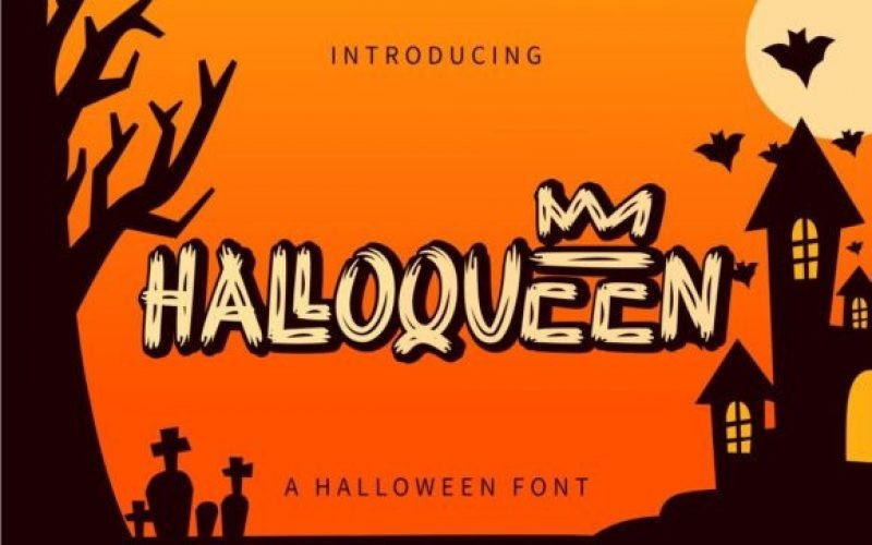 Halloqueen Font