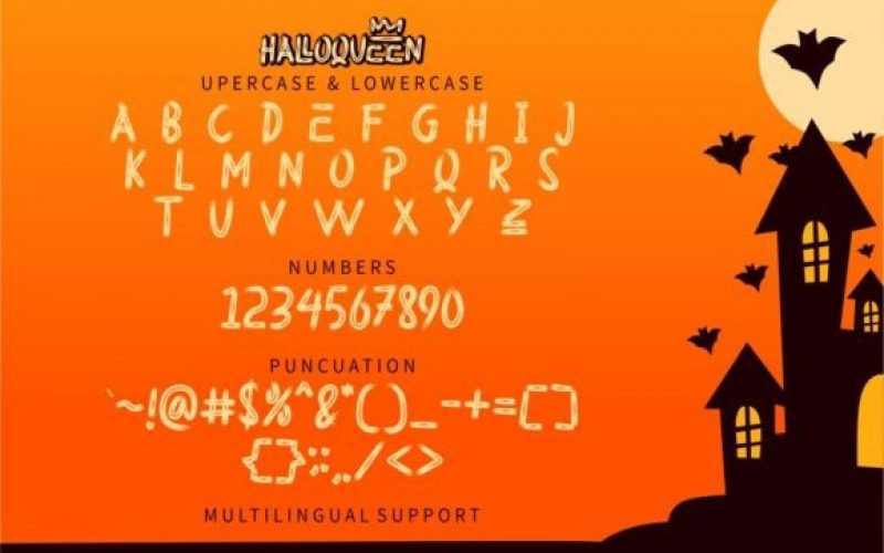 Halloqueen Font