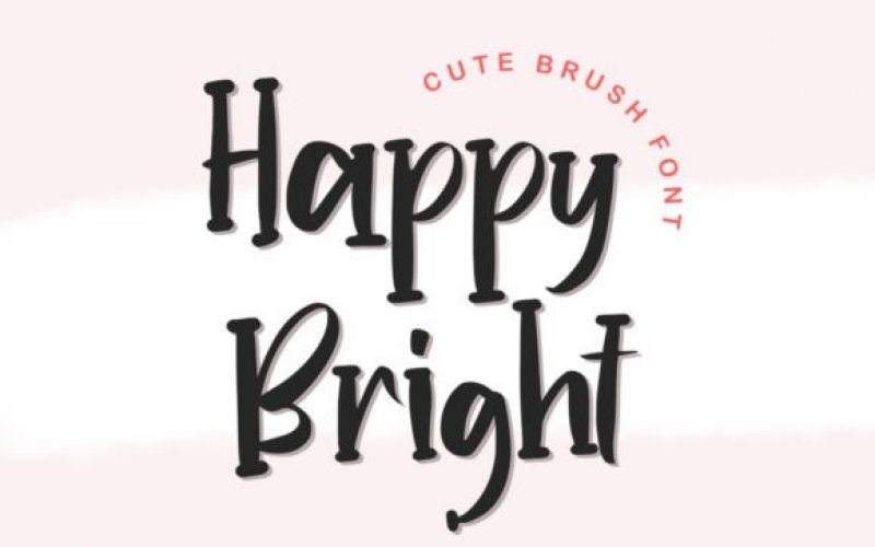 Happy Bright Font