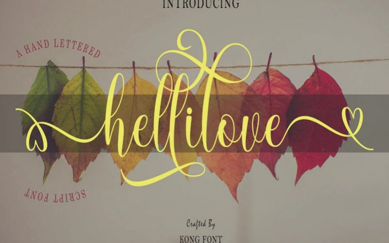 Hellilove Font