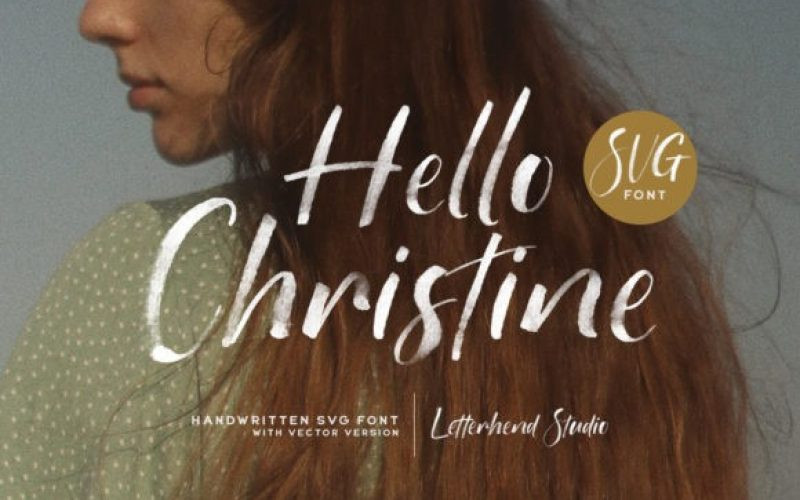 Hello Christine Font