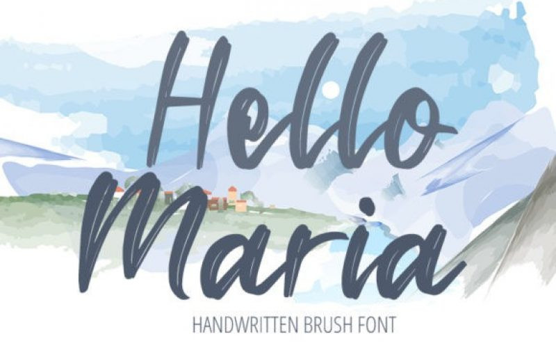 Hello Maria Font