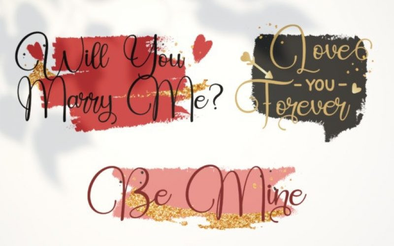 Hello Valentines Font